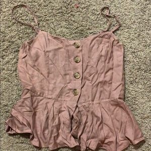 Style Envy tank with buttons